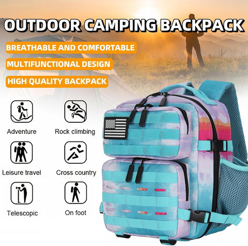 HongXingHai 9L Backpack Backpack Pack Mini Tactical for Men and Women Tactical Small for Hiking Small Tactical Bag