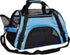 Pet Carrier Cat Carrier, Soft-Sided Airline Approved for Small Medium Cats Dogs Puppies (Medium, Blue)