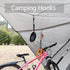 Muscular Carabiner Hook, 3.1" Aolly Thick Keychain Clip for Outdoor Camping