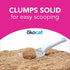 oekocat Super Soft Natural Wood Clumping Litter, Medium for Delicate Paws (Packaging May Vary)