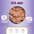 95% 5.5 oz 24) Health Extension Beef Grain-Free Wet Dog Food, High Protein Recipe, Limited Ingredients, Picky Eaters