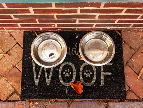 Greendale - 2 Pack Large Stainless Steel Dog Bowls (6.75 Cups) - Perfect for Food and Water
