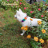 8pcs Flower Dog Collar Charms, Multicolor Rhinestone Bow Ties for Puppy Cat Dog Grooming Accessories