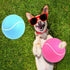 Giant Tennis Ball for Dogs - 2 Pack 9.5 Inch Pink and Blue Inflatable Jumbo Tennis Ball for Interactive Play