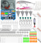 Surf Fishing Tackle Kit, 173pcs Ocean Saltwater Fishing Gear, Lures, Rigs, Weights, Hooks, Accessories