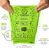 PLANET POOP Home Compostable Dog Poop Bags, 60 Premium Un-Scented Pet Waste Bags on Refill Rolls, Thick Leakproof