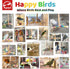 360 Finches Agape Bird Toy, Parrot Interactive Rotating Perch, Bird Cage Accessories for Small and Medium Parrots
