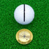 scorpy Golf Level Ball Marker with Metal Bead and Hat Clip, Precision Alignment Tool for Perfect Putts