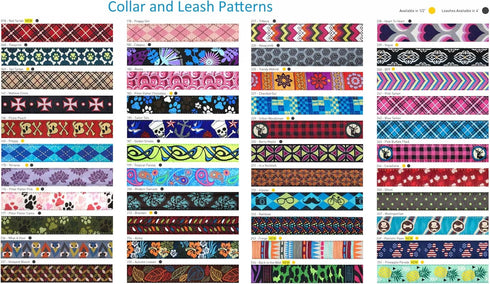 RC Pet Products 1" x 6' Dog Leash, Pitter Patter Chocolate