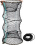 Hlotmeky Crab Trap Minnow Trap Fishing Bait Traps with 10m Hand Rope,