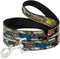 Buckle-Down Pet Leash - CATDOG Characters Running - 4 Feet Long, 1" Wide