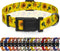 Dog Collar - Sunflower Floral for Boys Girls, Adjustable Soft Sunflower Pet Collar with Safety Buckle for Small Medium