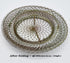 HEXJOZEI Metal Fish Basket. Wire Metal Fish Basket. Foldable Fishing Cage. Crab Fish Basket