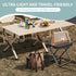 HHUWQYU Set 2, 10.6 Inch 220 LBS, Setup, Camping Stools of Small Portable Folding Chair with Carry Bag, Collapsible