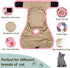 3 Pack Reusable Cat Diapers with Good Absorbency Kitten Diapers Small for Female & Male Cats - Easy to Put On, Secure