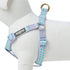 Blueberry Pet 4 Patterns Step-in Velvety Polka Dot Flocking Dog Harness, Pastel Purple, Chest Girth 20" - 26", Medium,