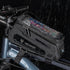 GEWAGE Bike Front Frame Bag with Phone Holder - Durable Cycling Accessory