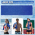 120 Pack 40"x12" (BU-60) QBrand Cooling Towels, Ice Breathable Chilly Sweat Rag Microfiber Workout Rags for Gym Towels