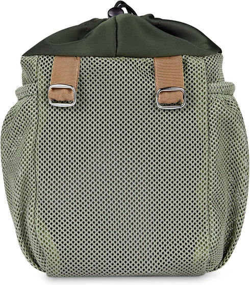 skiguard Saddle Bags Hunting Dump Pouch, Mesh Dump Pouches with Drawstring Closure for Hunting Saddle Accessories
