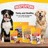 5in 36oz Beefeaters Beefhide Twist Sticks with Real Chicken - Dog Rawhide Chews for Clean Teeth & Training, High