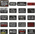 WZT 20 Pieces Funny Tactical Military Morale Patch Set for Caps, Bags, Backpacks, Clothes, and Tactical Gears (Navy)