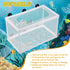 2 Pieces Fish Tank Breeder Net, Mesh Fish Hatchery Box with Suction Cup for Aquarium