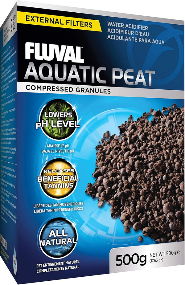 Fluval Aquatic Peat Granules, Chemical Filter Media for Freshwater Aquariums, 17.6 oz.