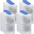driamor 16 Pack Filter Cartridges for Top Fin PF-S Filters, Small Fish Tank Filters with Zeolite