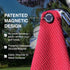 Ghost Golf Magnetic Towel (Greenside) - Ultra-Absorbent Microfiber Towel with Magnet (Hot Pink)