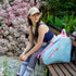 Skate Bags with Lovely Heart and Star Patterns for Roller Skates, Ice Skates, Quad Skates, Inline Skates, Figure