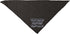 Mirage Pet Products You Come, You Sit, You Stay Screen Print Bandana, Large, Black