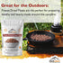 10 7-Year Pack 1 MOUNTAIN ESSENTIALS Freeze-Dried Ground Beef Pre-Cooked and Ready-to-Eat Hamburger Meat | Everyday