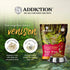 Addiction Homestyle Venison & Cranberry Dinner, 2 lb - Raw Alternative Dog Food, Gently Air-Dried Complete Meal