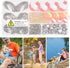 Fishing Hooks Bobbers Tackle Kit - 200pcs Basic Fishing Tackle Box Set for Kids Starter Beginners