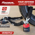 RADIKAL RK4120 Motorcycle Chain Lock, Cemented Steel, 3.93ft Long, High Security Padlock