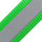 Strapworks WSR-BIO-GLD-001-05Y-RHG BioThane Gold Series Reflective Webbing, Hot Green, 1" x 5 yd