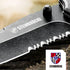 Steinbrucke Tactical Pocket Knife, Folding Stainless Steel 8Cr13Mov 3.4'' Blade with Reversible Clip
