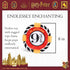 Harry Potter 9 3/4 Platform Frisbee Pet Toy, Themed Design Frisbee for Dogs