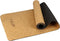 FOILLER Luxury Cork Yoga Mat, Natural Organic Cork & Eco-Friendly TPR, Non Slip Exercise & Fitness Mat (72” x 24”x4mm)