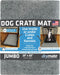 Drymate Dog Crate Mat Liner, Waterproof, Non-Slip, Washable Puppy Pee Pad for Kennel Training - 29"x50" (LGrey)