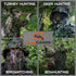 QuikCamo Realtree & Mossy Oak 3D Leafy Camo Face Mask Bucket Hat for Men, Fully Adjustable OSFM for Hunting