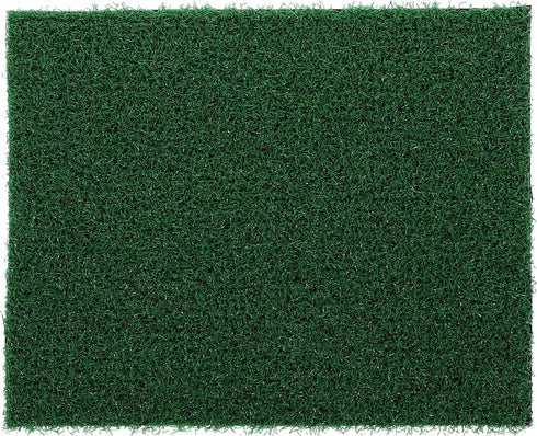 GANAZONO Fish Tank Artificial Grass Turf for Turtle Basking Platform, Reptile Supplies, Dark Green