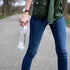 VitaJuwel LOOP - Protective Caps for VitaJuwel Crystal Water Bottles, Cloud White (Silicone)