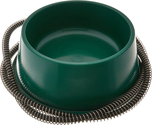 QT GRN Heated Pet Bowl, 1 Quart, 25 watts