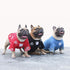 iChoue French Bulldog T Shirts for Medium Dogs, Frenchie Pug, English Pitbull, Boston Terrier - Red Diamond, M
