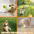 Dog Tennis Balls X-Small 1.5" Pack of 12, Fit for Ball Launchers - Dog Toys