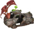Penn-Plax Aquarium Resin Car Wreck with Plant Decoration