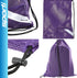 Sporti Mesh Bag with Zipper Pocket, Purple Color
