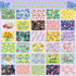 30 Summer Pcs Spring Dog Bandanas Bulk Floral Pet Scarves Bibs Adjustable Puppy Bandanas Girl Washable Flower Puppy