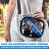 GoPong Sport Bottle Sunscreen Flask, 2 Pack, 16 oz Total, Hidden Alcohol Travel Flasks